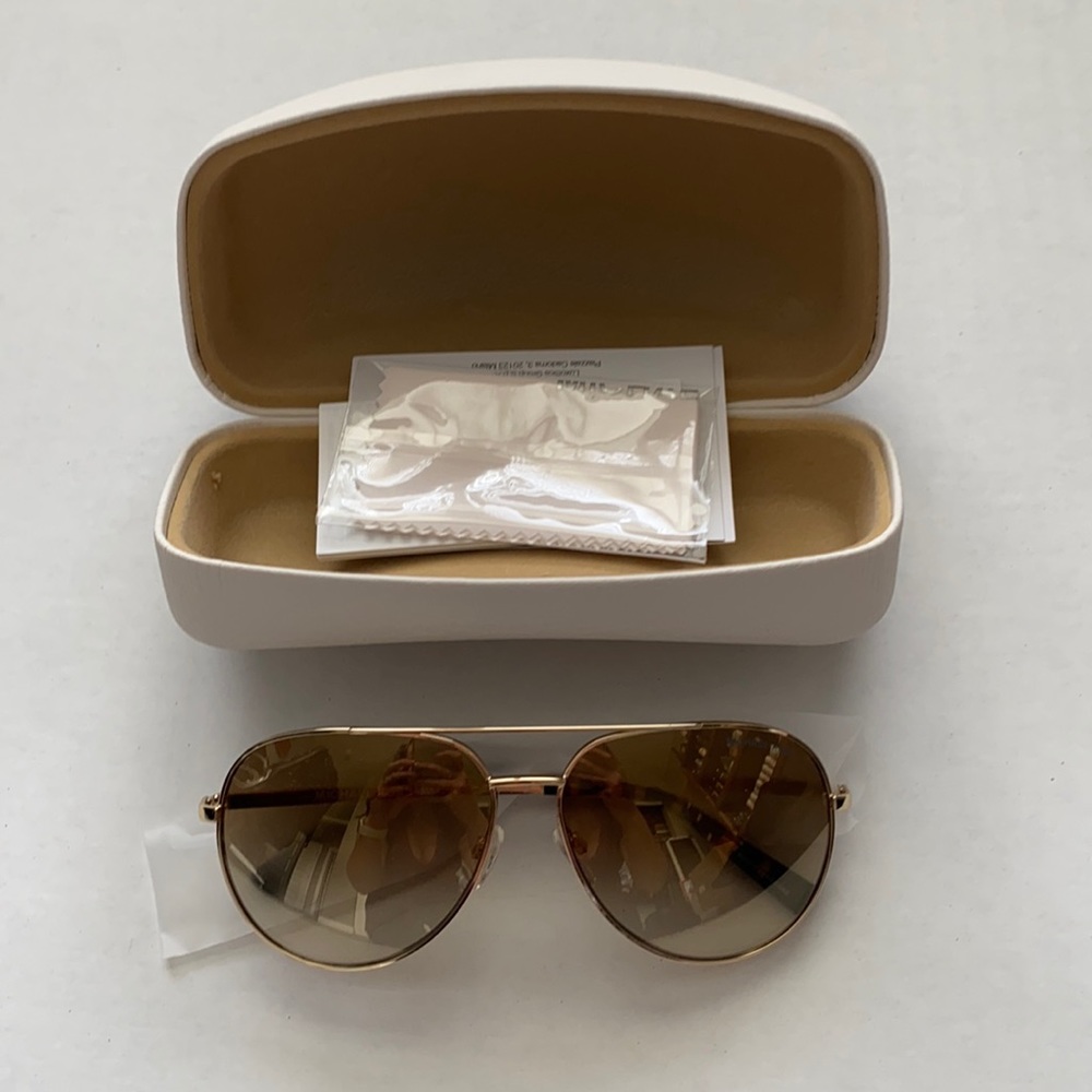 NEVER WORN Michael Kors Aviator Sunglasses.